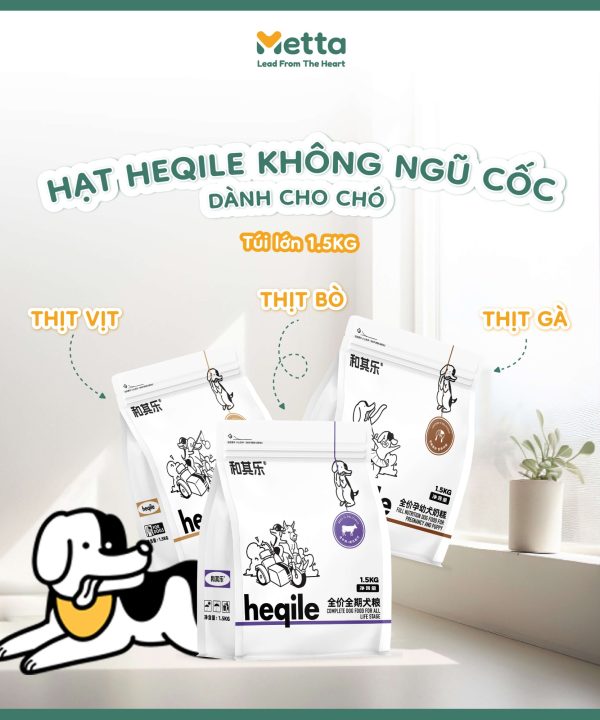 Thumnail Hạt Heqile Không Ngũ Cốc Dành Cho Chó