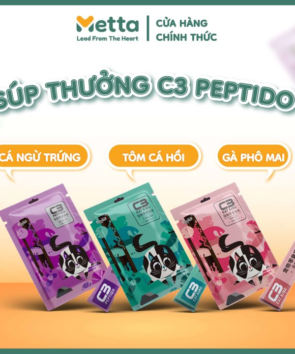 Súp Thưởng Creamy C3 Peptido Cho Mèo